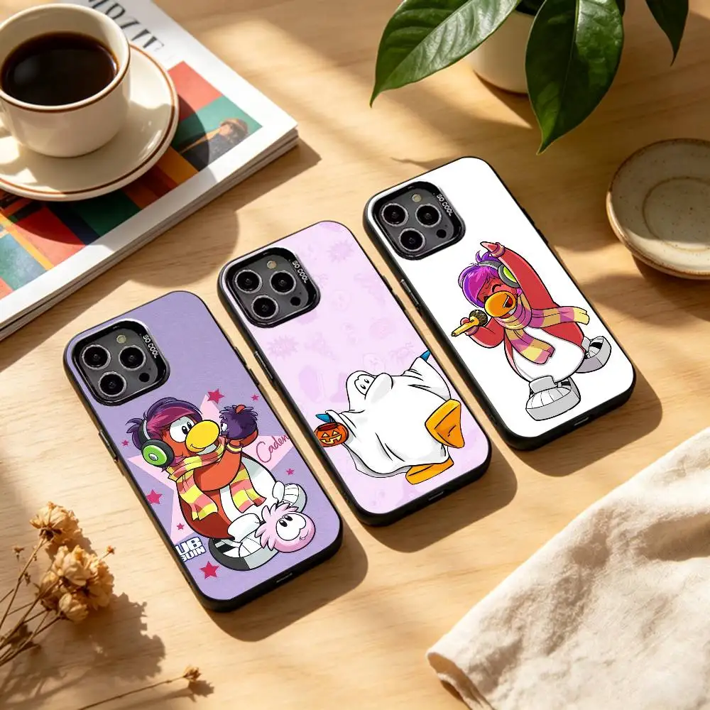 G-Game C-Club PenguinS  Black Candy silver phone case Phone Case For iPhone17,16,15,14,13,12,11 Plus,Pro Max