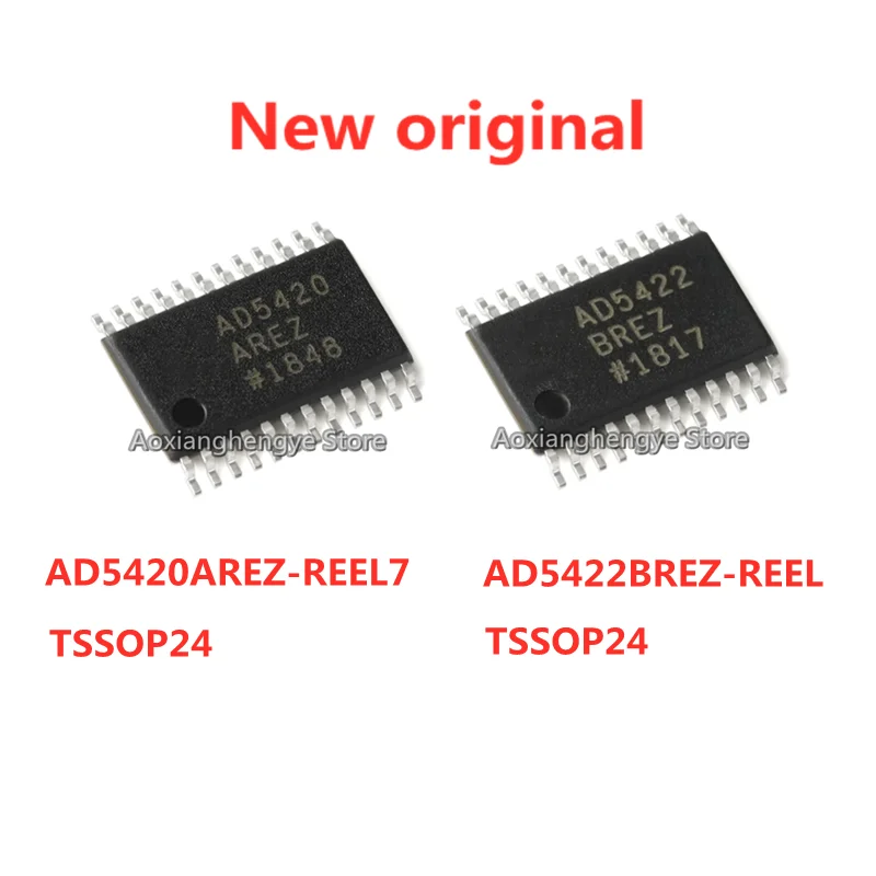 5PCS AD5420AREZ-REEL7 AD5420 AD5422BREZ-REEL AD5422 TSSOP-24 16-bit digital-to-analog Converter (DAC)