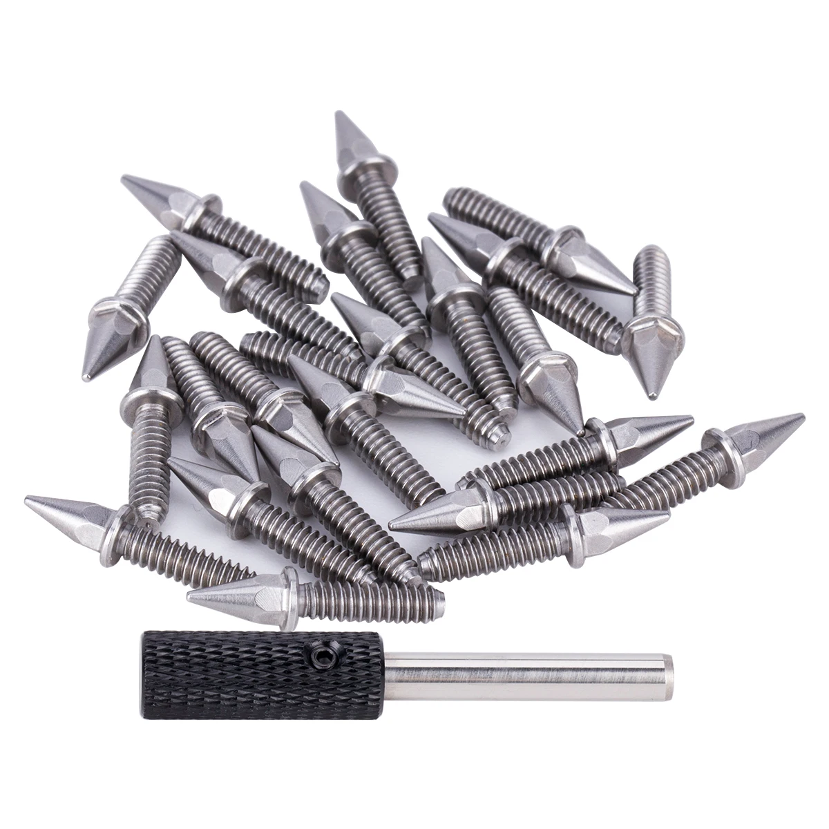 Viti a esagono incassato: 24 bulloni a spillo con cacciavite per cingolati RC in scala 1/10 1/8 (adatto per SCX10, D90, TRX4)
