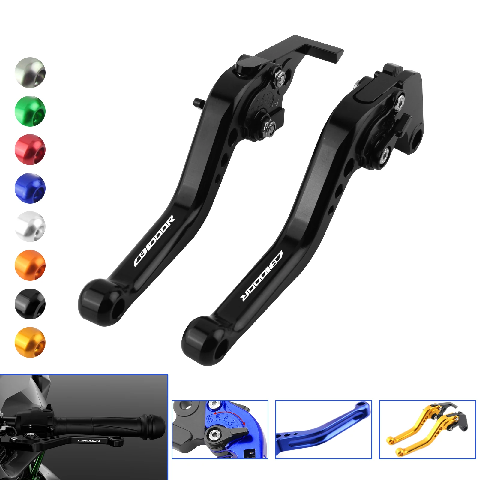 Motorcycle Accessories Short Brake Clutch Lever Handles For HONDA CB1000R 2018 2019 2020 2021 2022