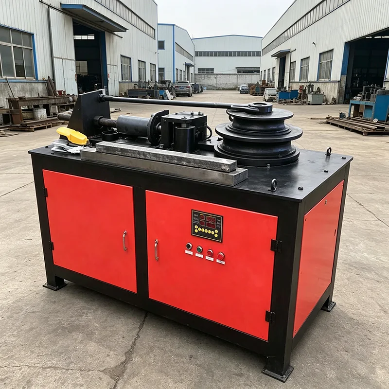 Semi-Automatic Pipe Bending Machine with Foot Switch and Manual Die Change for Small Workshop Use
