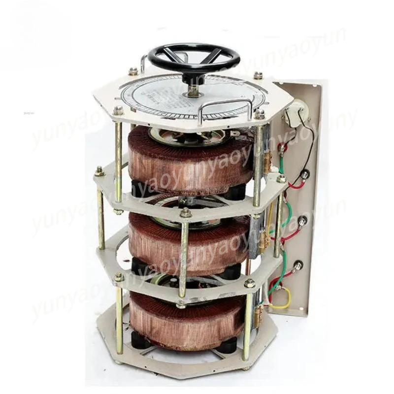 Three Phase Manual Contact Manufacturer TSGC2-10 10KVA Input 380V Variac Stable Variable Voltage Regulators and Transformer