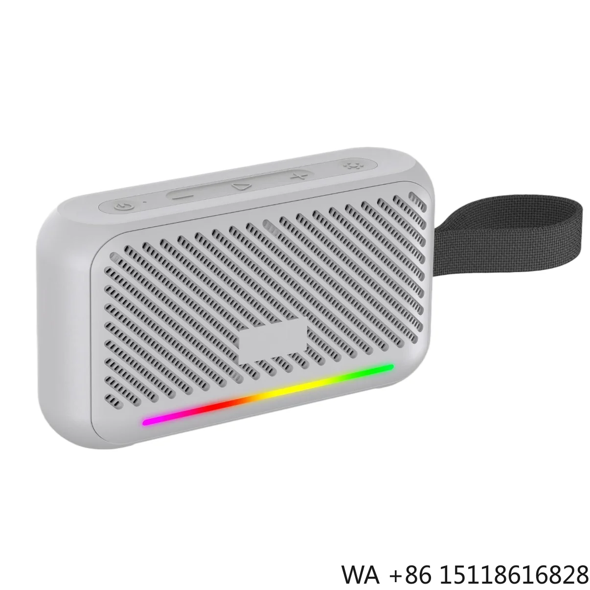PJT-BSP2270 Portable Rechargeable Mini Karaoke Machine with RGB Light and FM Audio Wireless for Speaker Microphone