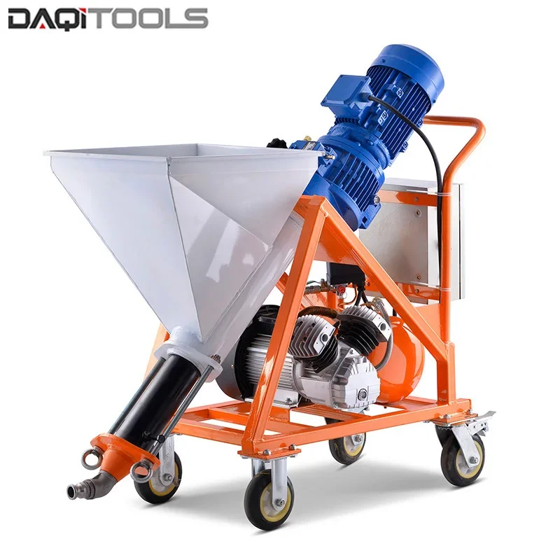 wall motar cement paint plaster sprayer machine