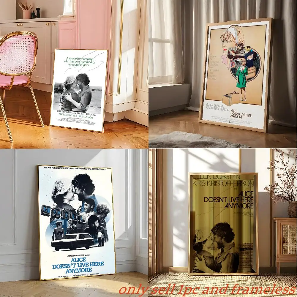 Movie A-Alice Doesn't Live Here Anymore Poster Modern and Elegant Wall Stickers for Home Decor Living Room Dormitory Wall Art