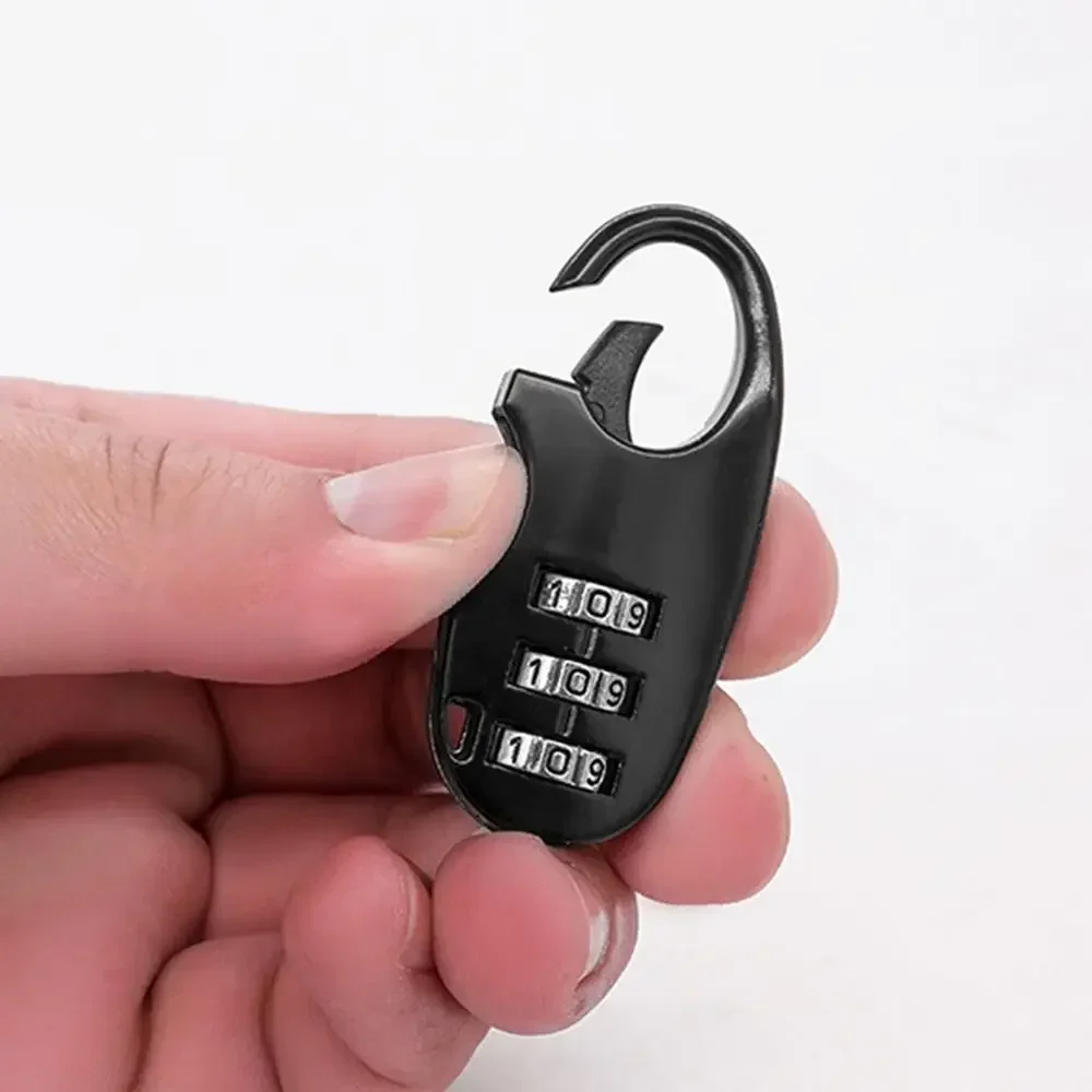 3 Dial Digit Number Combination Password Lock Travel Security Protect Locker Suitcase For Luggage/Bag/Backpack/Drawer