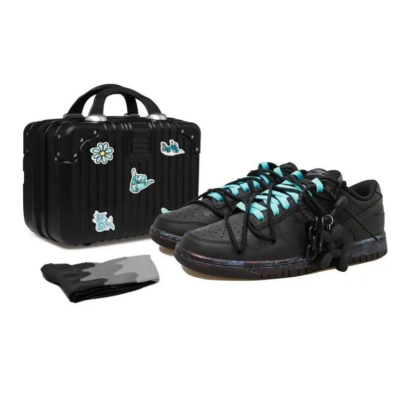

[Женские низкие кроссовки для скейтборда Nike Dunk Balloon Doggy S-BOX]Nike Dunk, черные