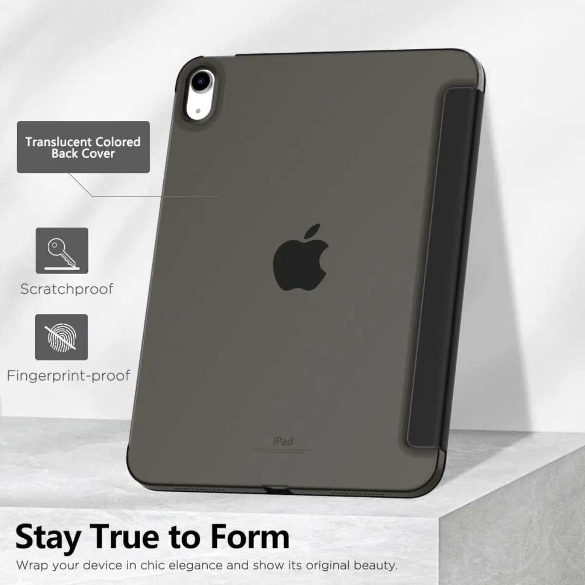 für iPad (A16) 11. Generation Hülle 11 Zoll 2025, iPad 10. Generation Hülle 10,9 Zoll 2022, Slim Back Shell Smart Cover