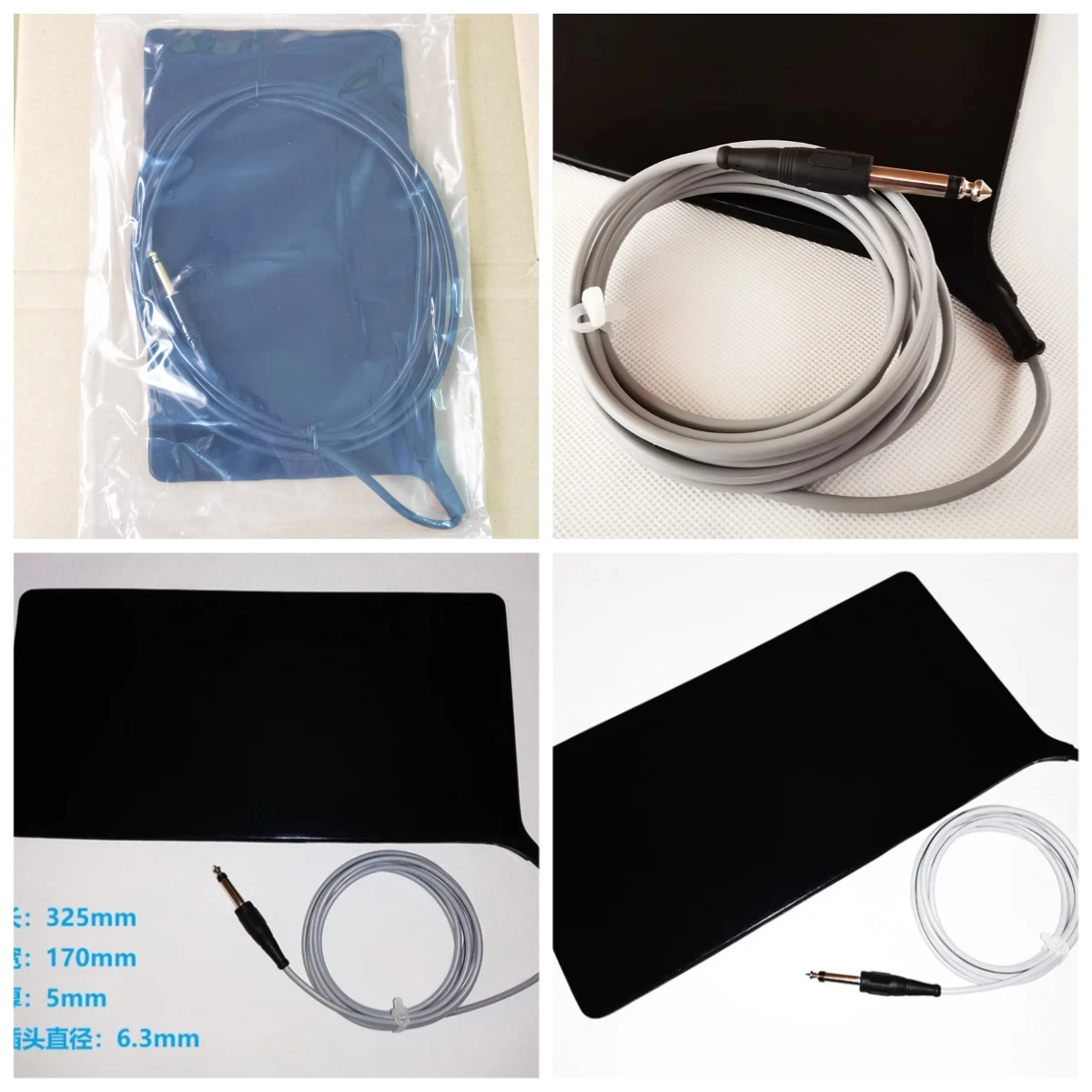 High-frequency  coagulator accessories silica gel negative electrode plate neutral plate repeated use