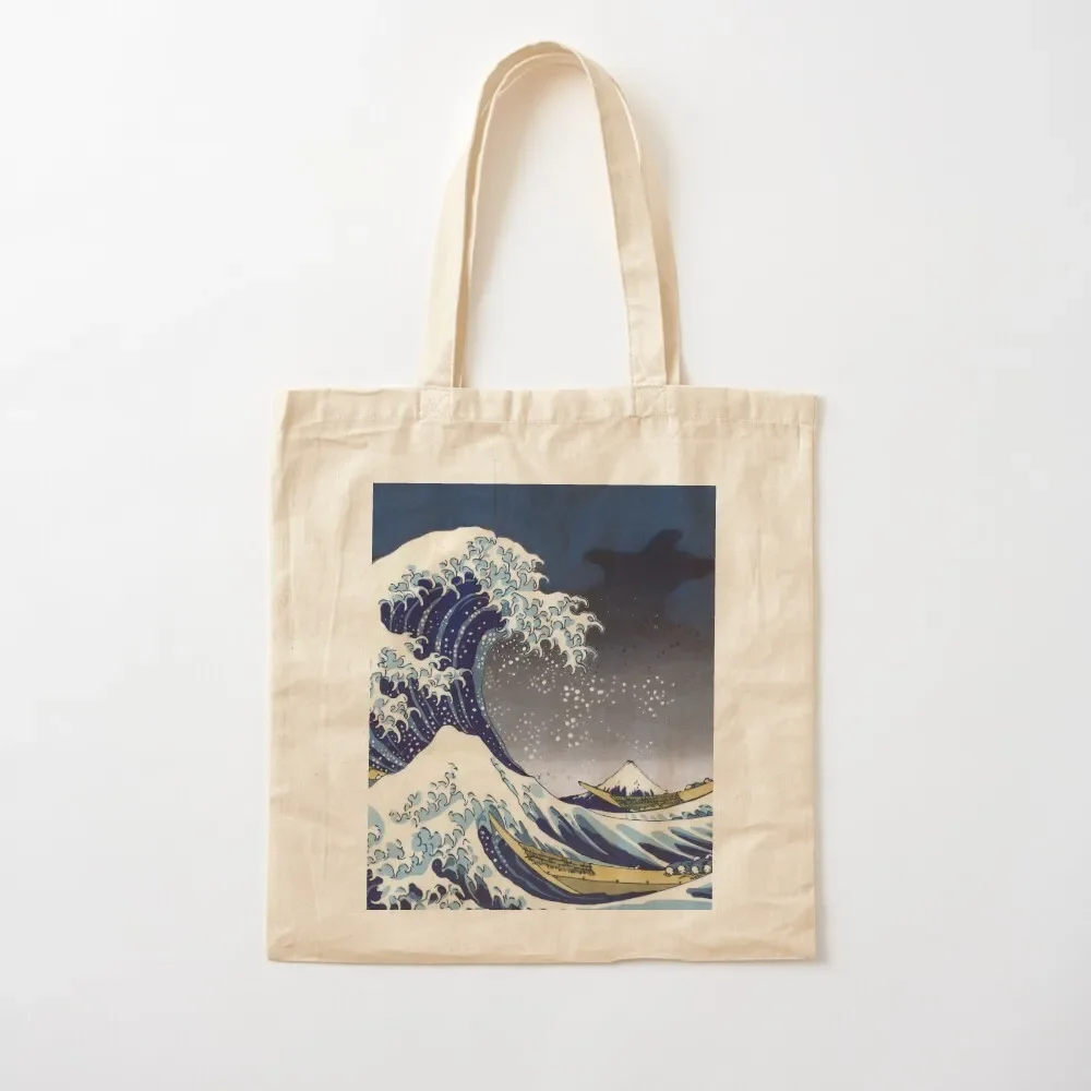 

Great Wave: Kanagawa Night Tote Bag Women's beach bags bags woman 2025 Tote Bag