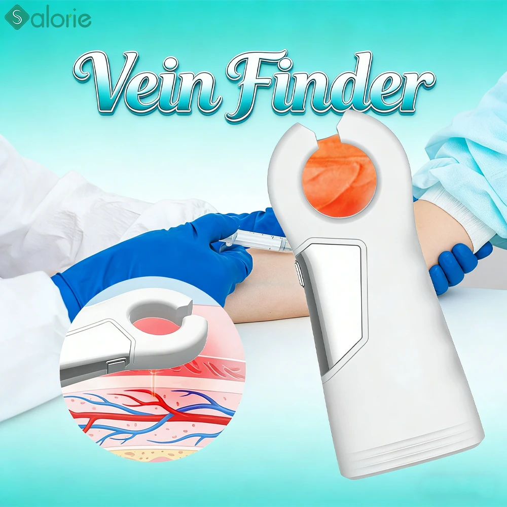 Electric Vein Finder for IV Access with Universal Skin Compatibility - Vein Detection Device Ideal for Home & Clinical Use