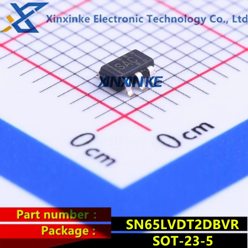 

SN65LVDT2DBVR SOT-23-5 Marking: SACI LVDS Interface IC High Speed Diff Line Receiver Brand New Original