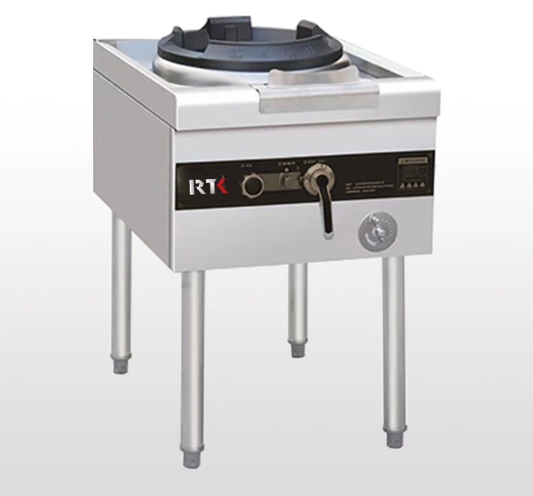 Wholesale 18L Professional Fryer Gas Propaan Large Commercial  With Drain Faucet  Kitchen Equipment