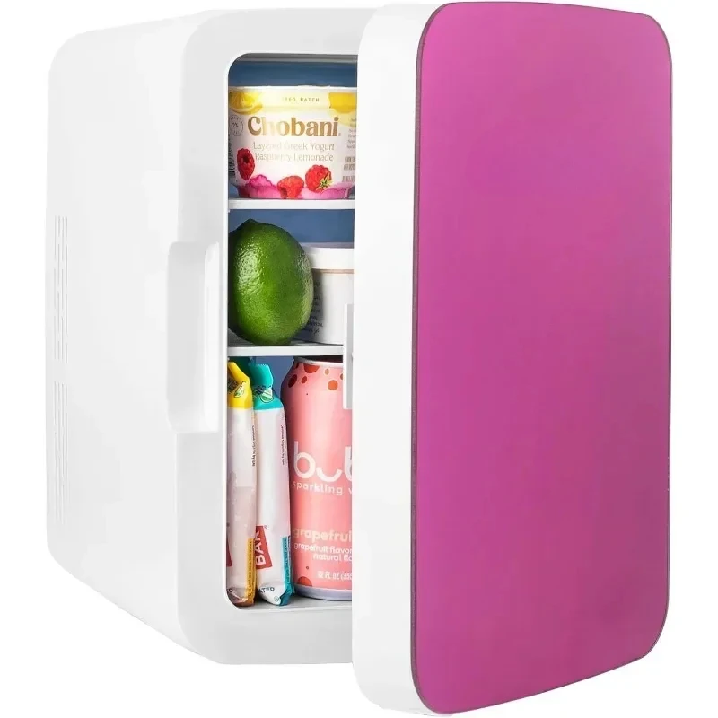 Mini Fridge for Bedroom Car Desk and Dorm - Portable Thermoelectric Cooler and Warmer