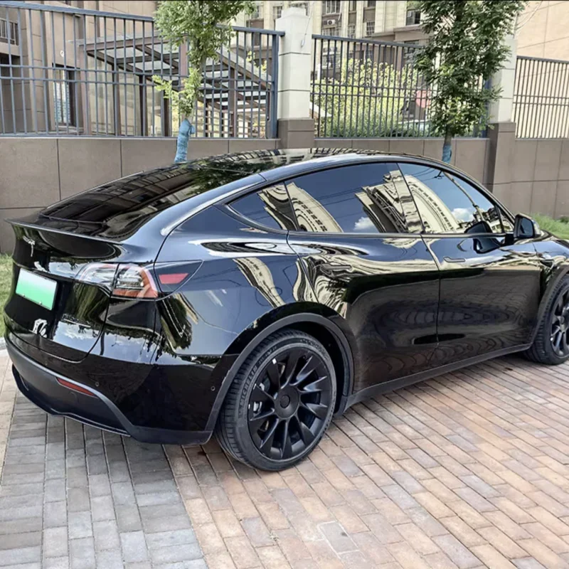 Aksesori ekor sayap Spoiler bagasi belakang For Tesla Model  Y 2016-2023 Tuning asli kinerja tinggi Deflektor Air Dam Trim ABS