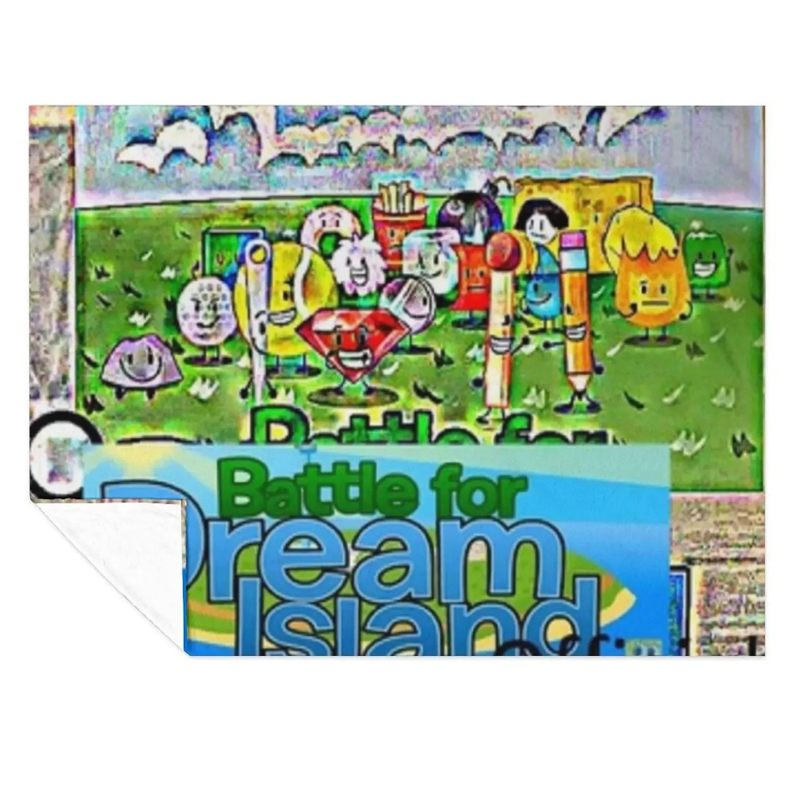 

the bfdi Throw Blanket Luxury Brand Tourist Kid'S warm for winter Blankets