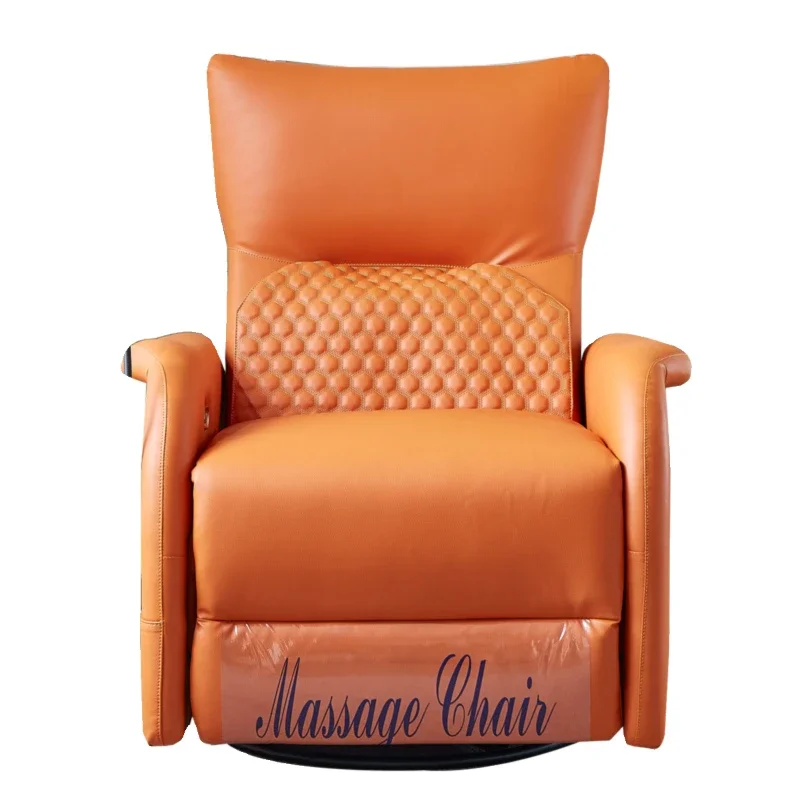 Multifunctional household massage chair single lazy sofa rocking chair living room rotating electric leisure recliner can lie