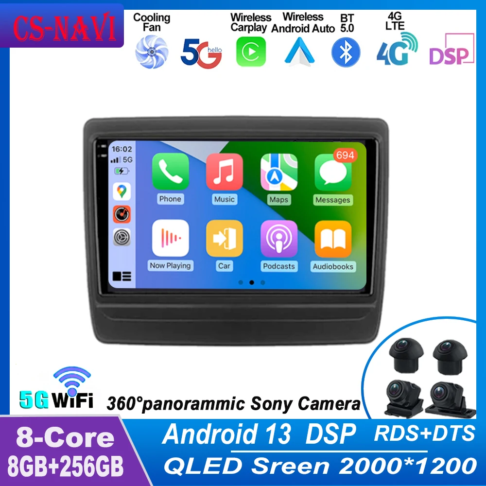 

9 inch Android 13 Radio For ISUZU DMAX D-MAX 2020 2021 Multimedia Video Player Car Radio WIFI Carplay Autoradio Navigation GPS