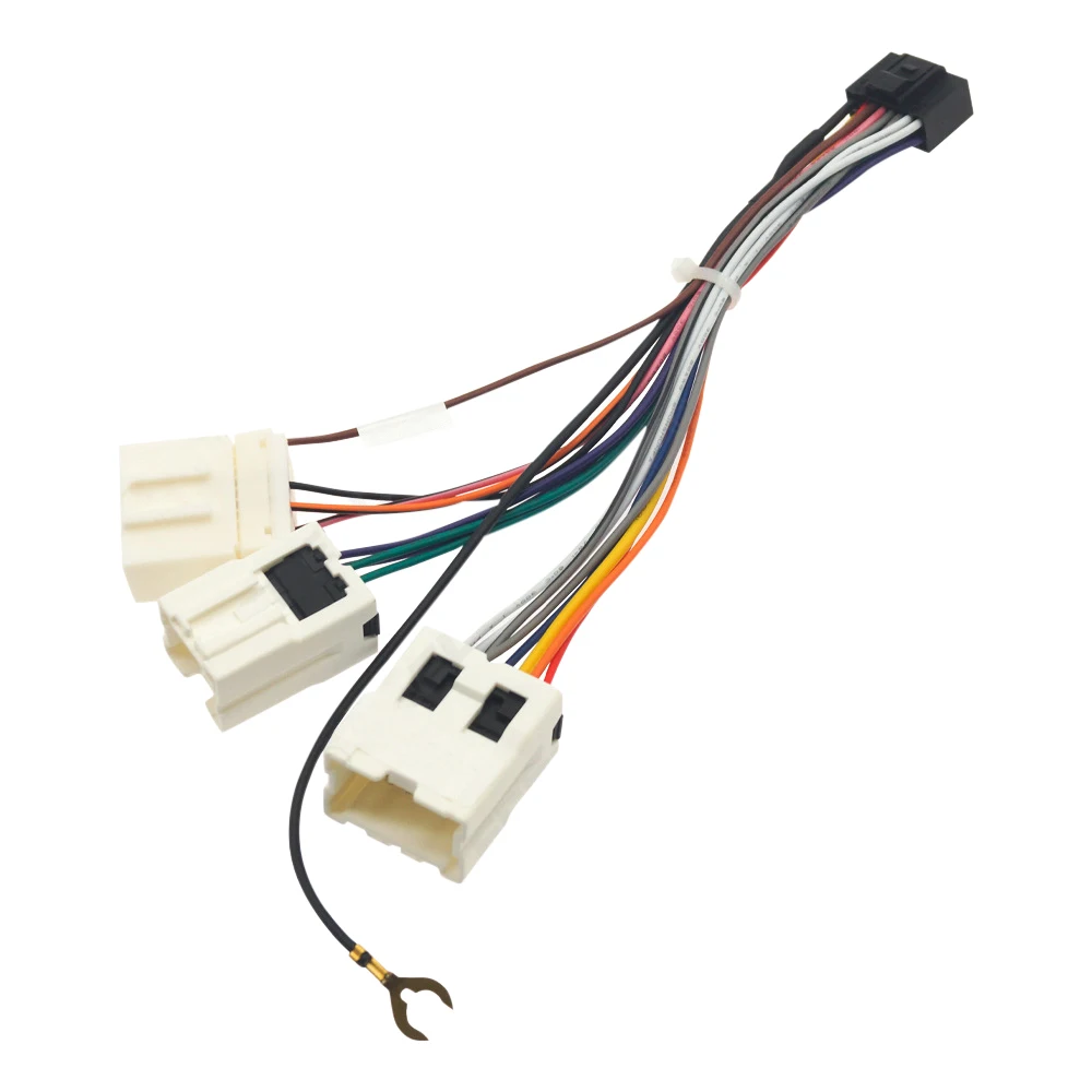 NEWEST 2026 Car 16pin Power Cord Wiring Harness Adapter For Nissan Paladin(04-04)/Teana(04-08) Installation Head Unit
