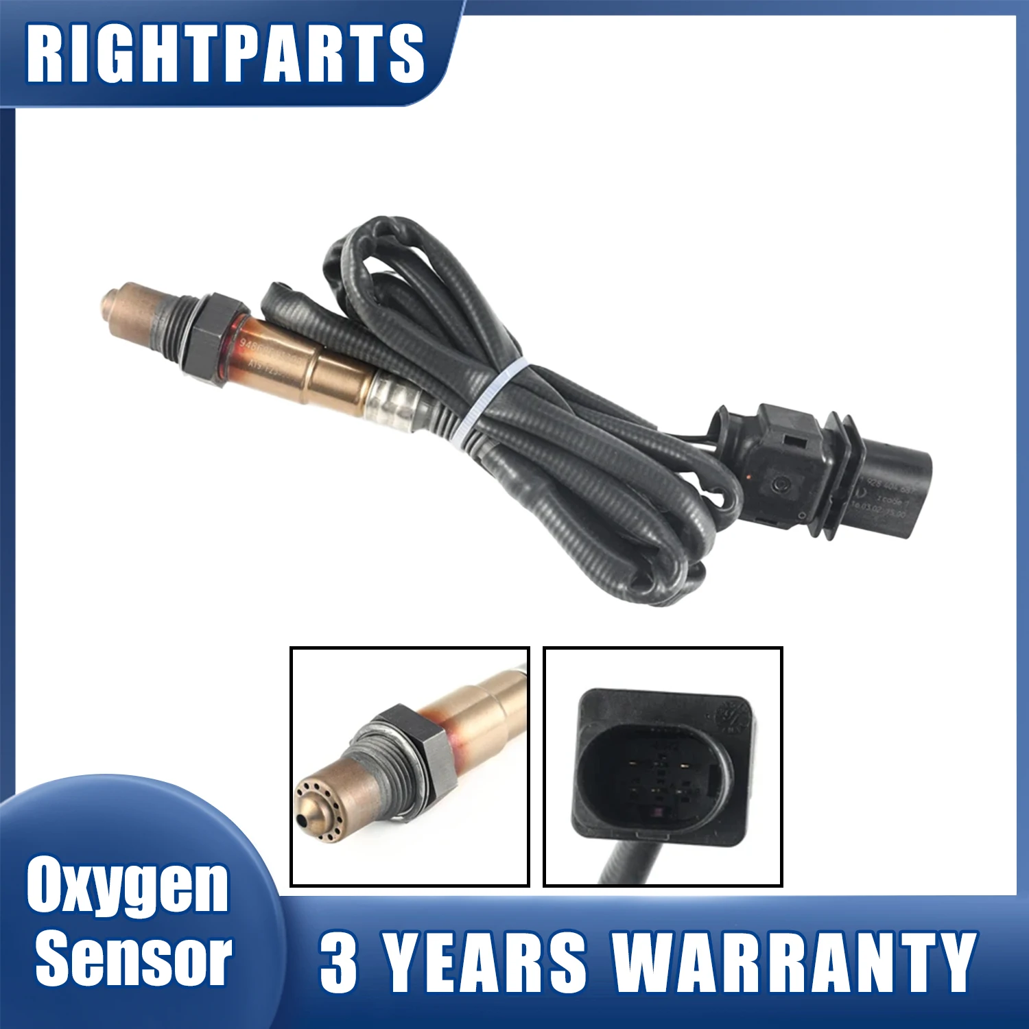 RIGHTPARTS 94860613300 Upstream Lambda Oxygen Sensor 0258017254 For PORSCHE CAYENNE 958 92A 4.8 S GTS M48 2010-2018