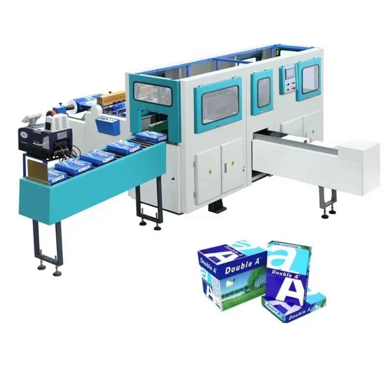 Automatic Computer Control Roll Paper To Sheet A4 Paper Production Line Cutting Machine with Slitting Function Die Cut Machine