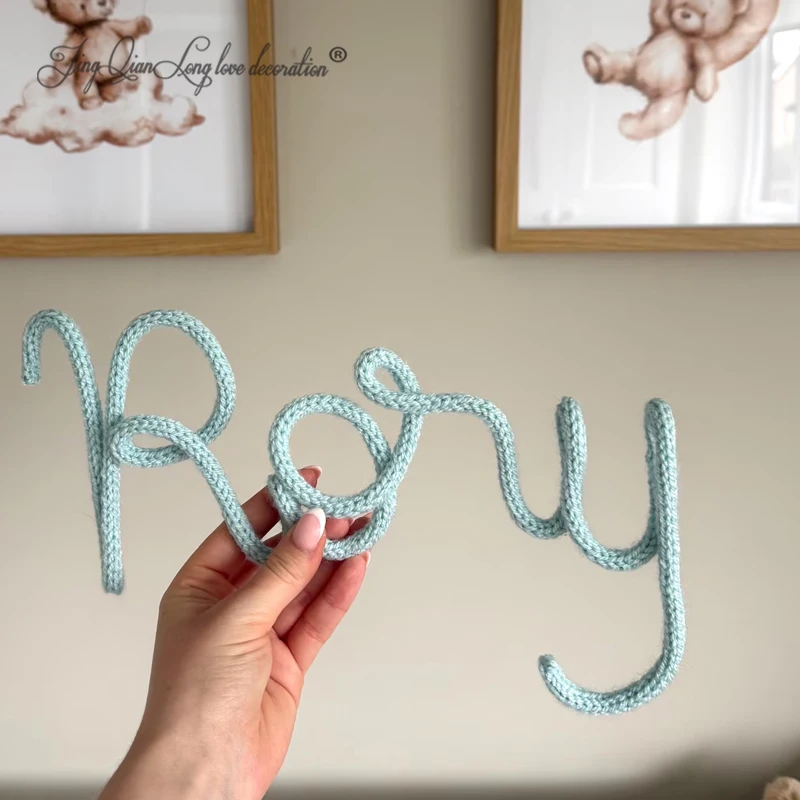 custom Personalized name sign for baby nursery or kids room door newborn wall art