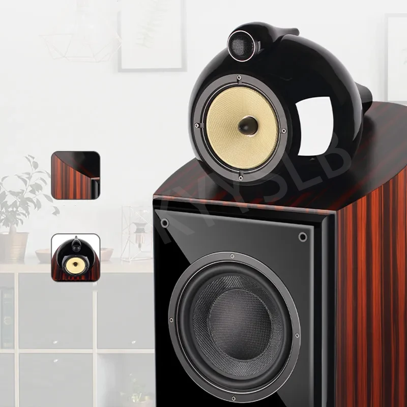8-Inch Hi-Fi Passive Speaker | Bookshelf Design for Audiophile Sound Restoration