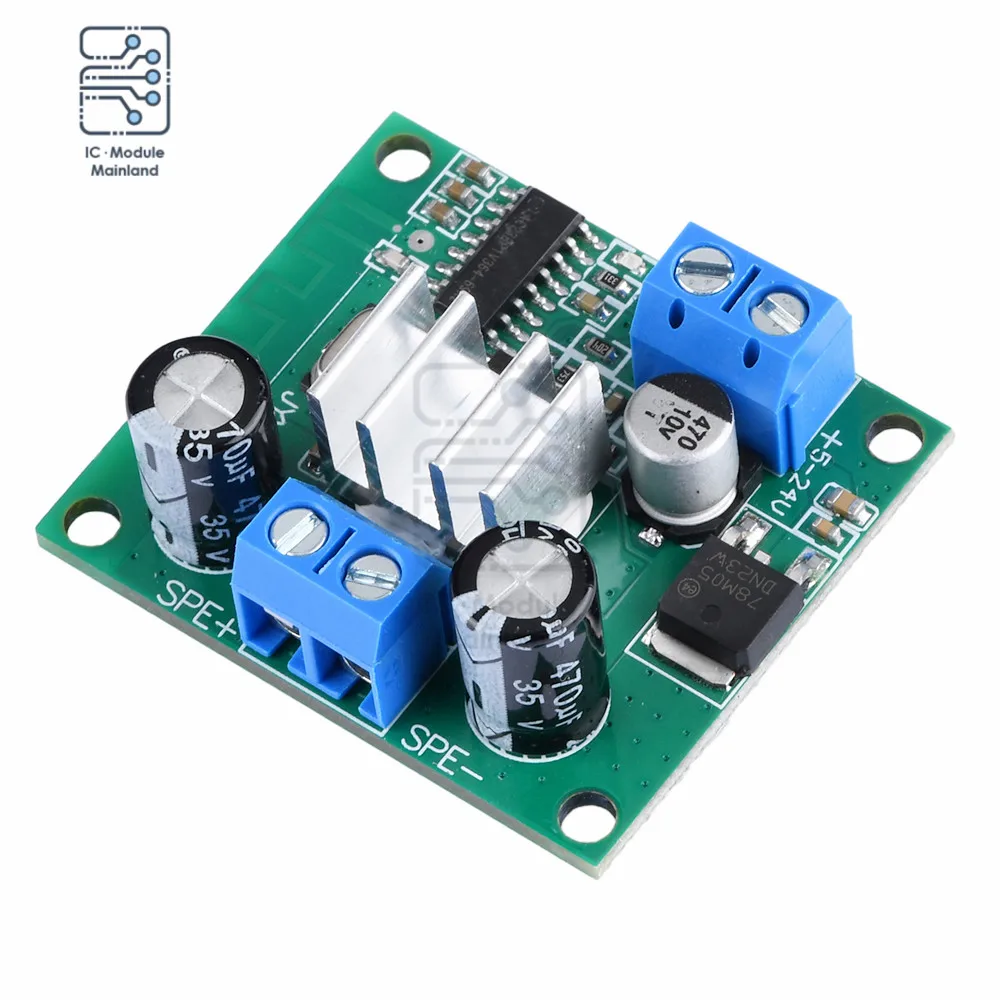 DC5-24V 100W Bluetooth Amplifier Module TPA3116 TWS Speaker Module Two Boards Output for Wireless Stereo Pairing