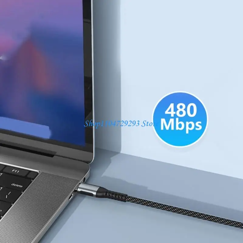 

Y2GD 50cm to 200cm 100W USB C to USB C Charging Cable Line 5A Support 480Mbps Data