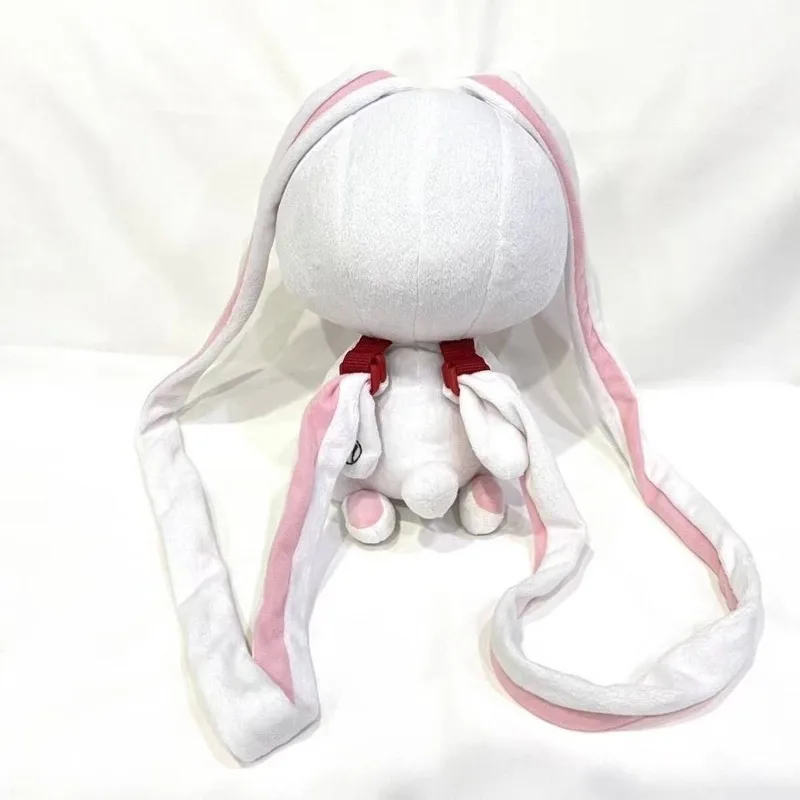 漫画憂鬱なウサギぬいぐるみバックパックかわいい漫画バニーショルダーバッグぬいぐるみ財布ぬいぐるみバッグクリエイティブフェスティバルギフト