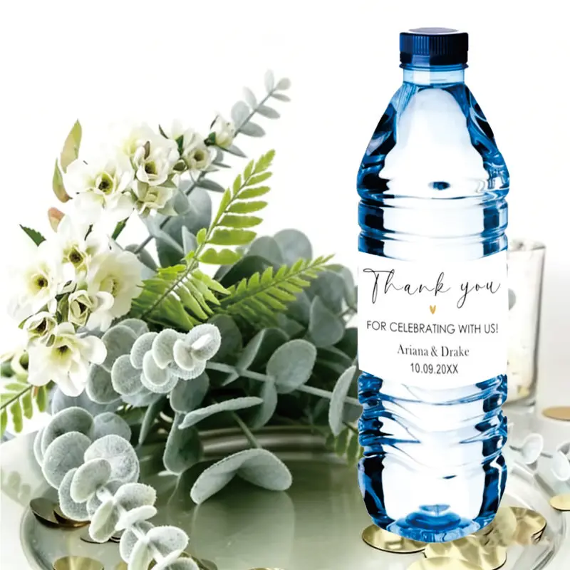 

Customize 30 celebration labels, personalized bottle label stickers, and custom name text stickers