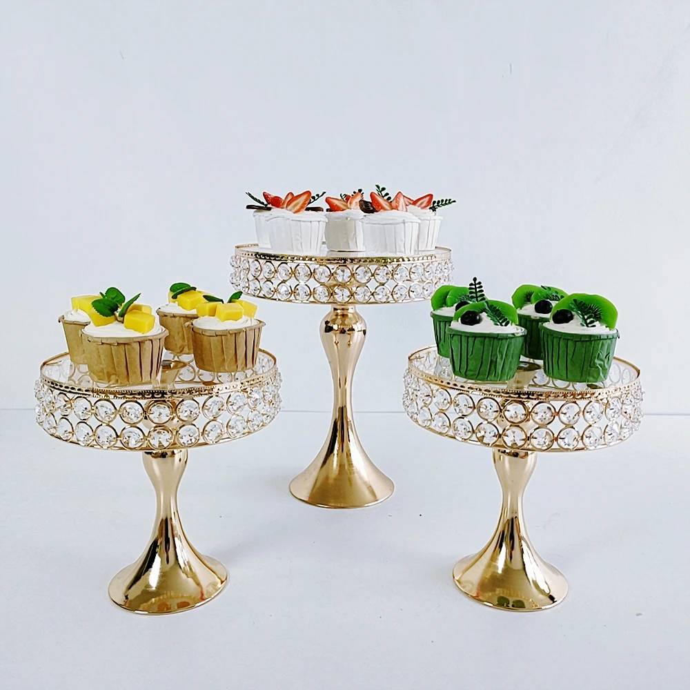20 Dischi Decorativi Per Torta E Cupcake In Acrilico Dorato Con Scritta Happy Birthday - 5 Cm