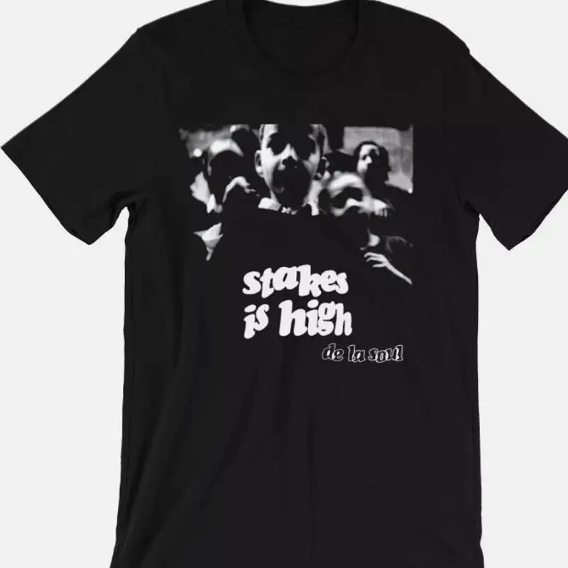 De La Soul T-shirt Stakes Is High, couverture d'album Ar Native Tongues Hip Hop S 5XL
