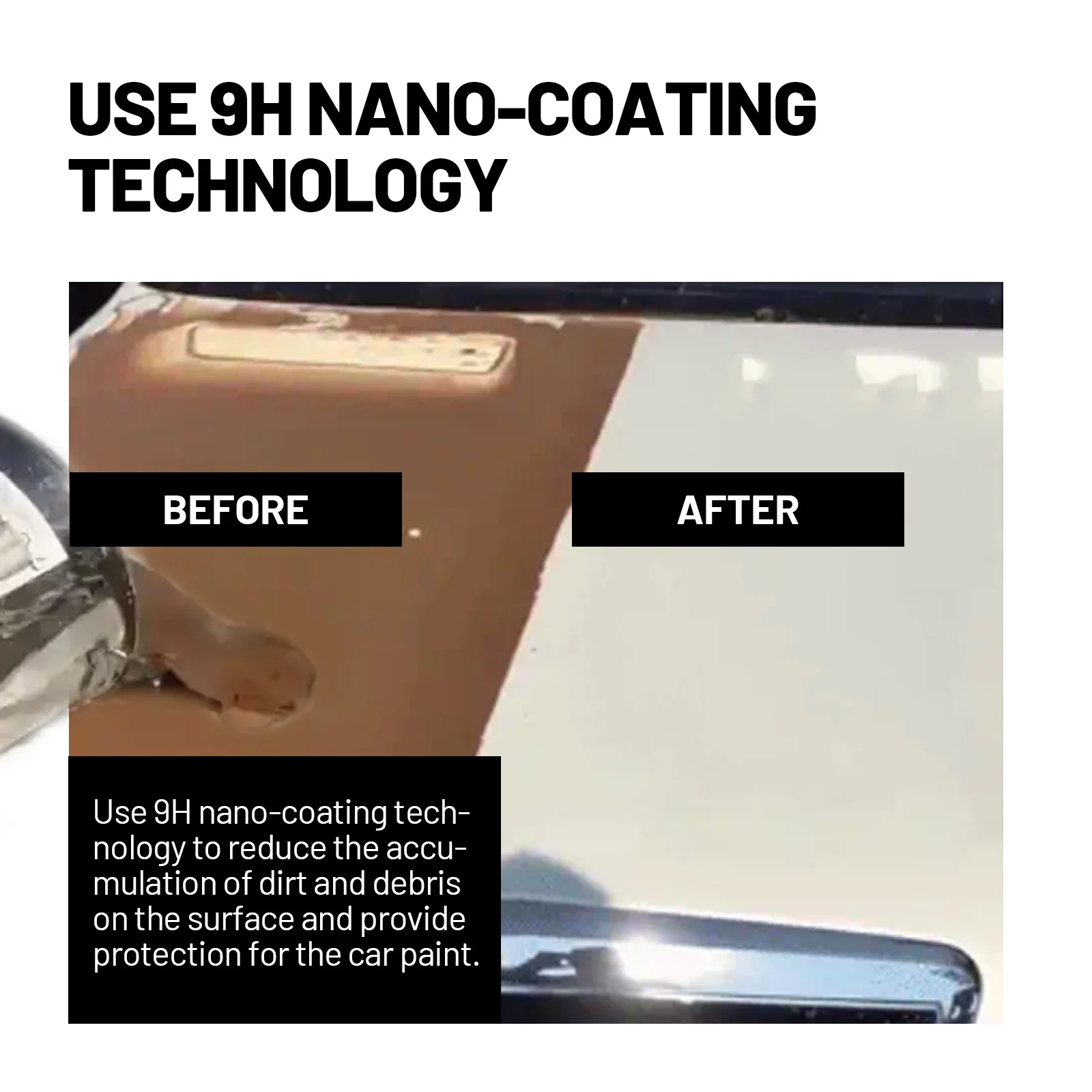 Средство для автомобильного покрытия Керамическое нанопокрытие Жидкое покрытие Кристалл Автомобильный лак Nanos Coatings Гидрофобный слой Полировальная краска Агент
