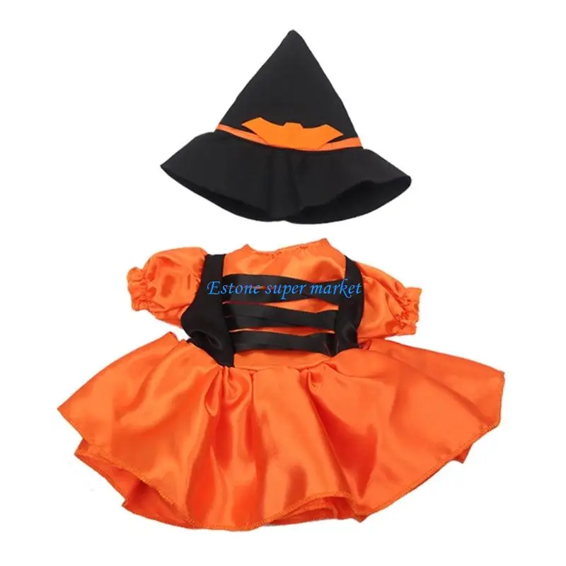 

090B Fashionable Outfit Witch Dress Wizard For 18 Inch Girl Doll Casual Clothes