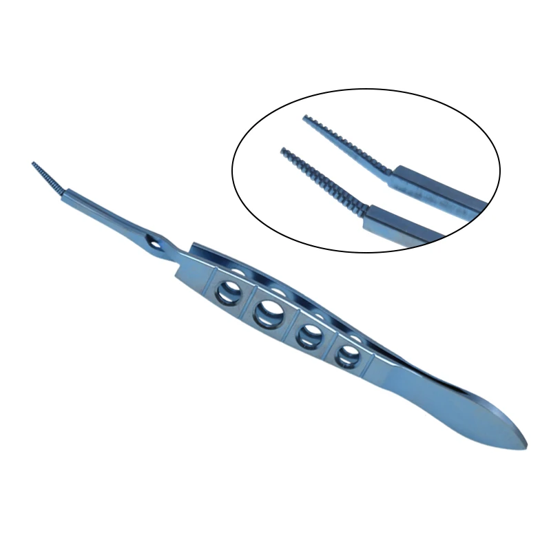 Nucleus Forceps Titanium Alloy Reaction Clip Forceps Ophthalmic Surgery Instrument