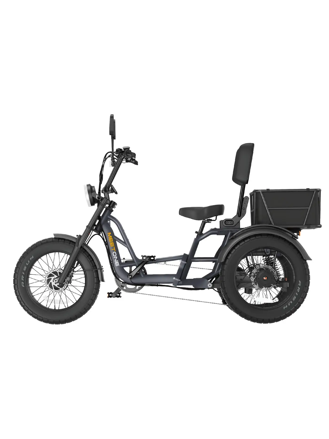 AliExpress ZHUOHE New Arrival Long Range Electric Cargo Tricycle - 3-Wheel Delivery Bike Removable Lithium Battery 750W 200-300kg for Passenger