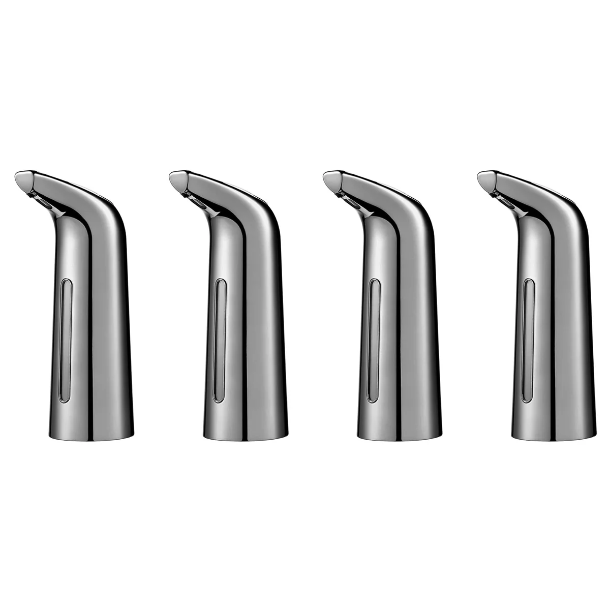 A53I 4X Automatic Soap Dispenser Touchless 400Ml, Sensor Soap Dispenser,Dish Soap Dispenser for Kitchen Bathroom Hotel