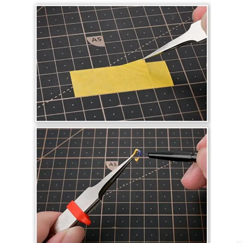   Model-Making Fine Point Tweezers for Holding and Positioning Small Parts