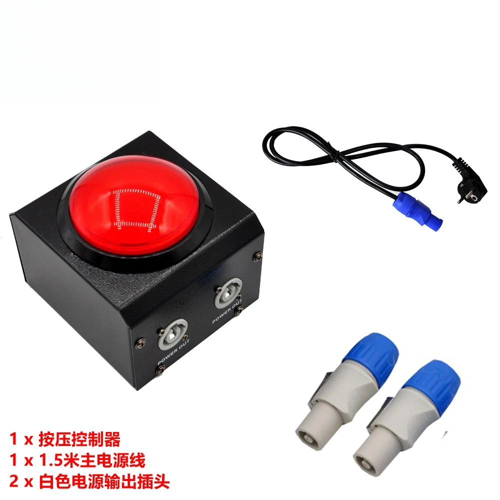 For TIPTOP Stage Lighting Special Effects Manual Press Controller Air Column  Paper Spray Machine Electronic Control Controller