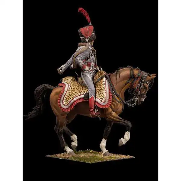 Kit resina Hussars Guard (legno) 75 mm
