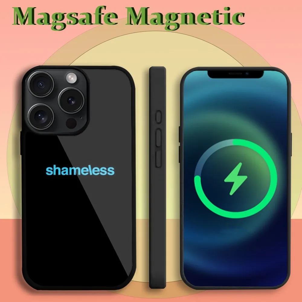 Film Shameless  Phone Case For iPhone 11 12 13 14 15 Plus Pro Max Magsafe Magnetic Wireless Charging Cover