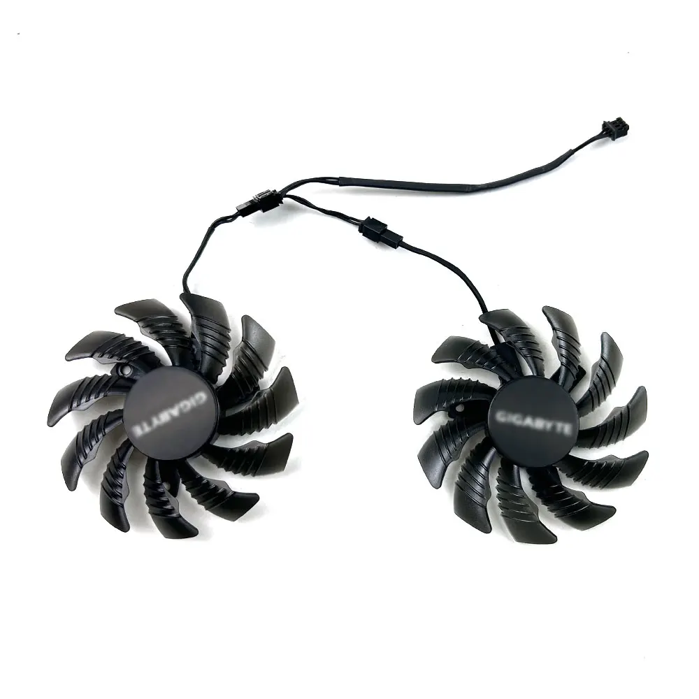 75mm 3pin T128010SM PLD08010S12H For GIGABYTE GeForce GTX 960 GTX950, GV-N960OC, GV-N950WF2OC Video card fan