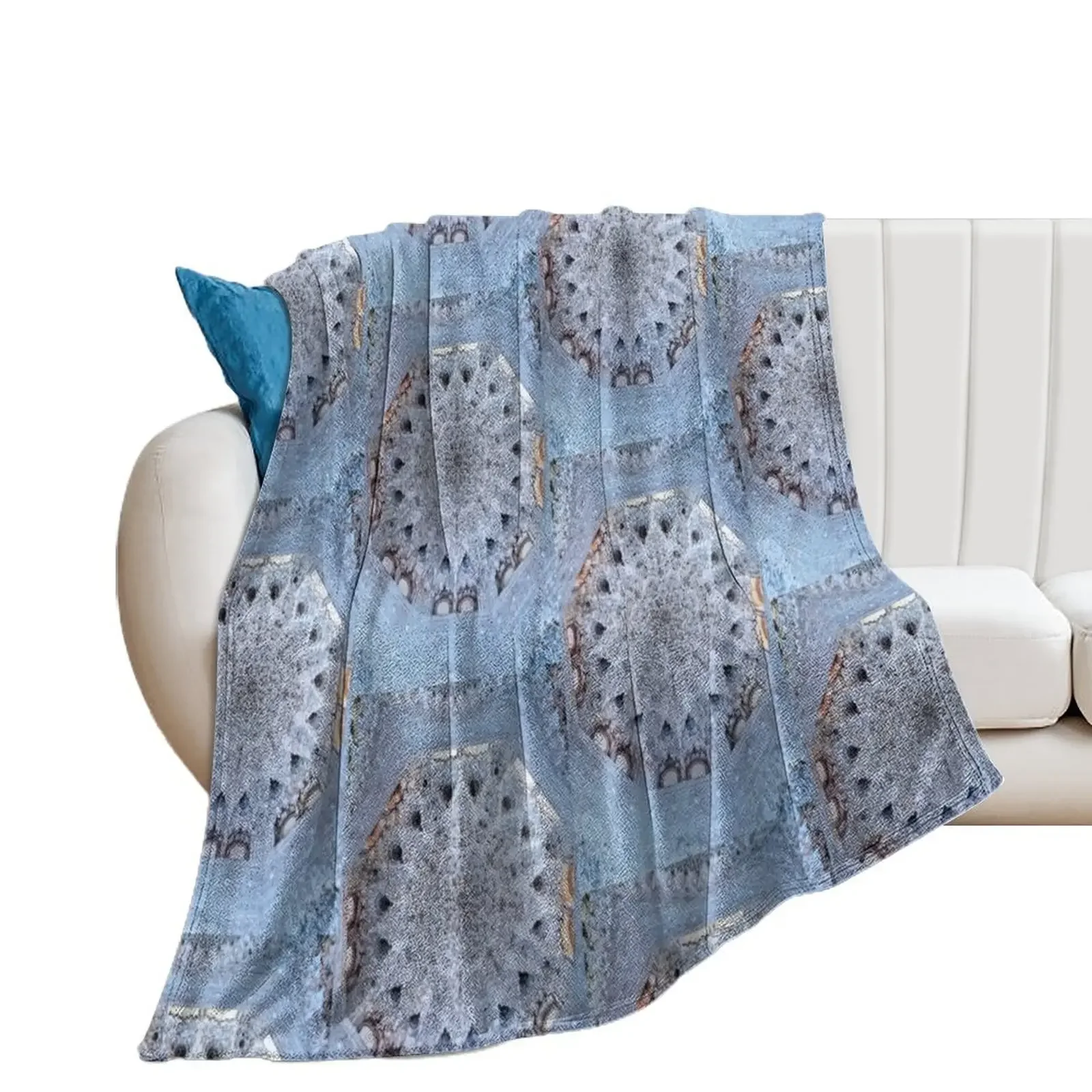 

Patterned Alhambra Ceiling, Granada Throw Blanket Plaid warm for winter Winter beds Blankets