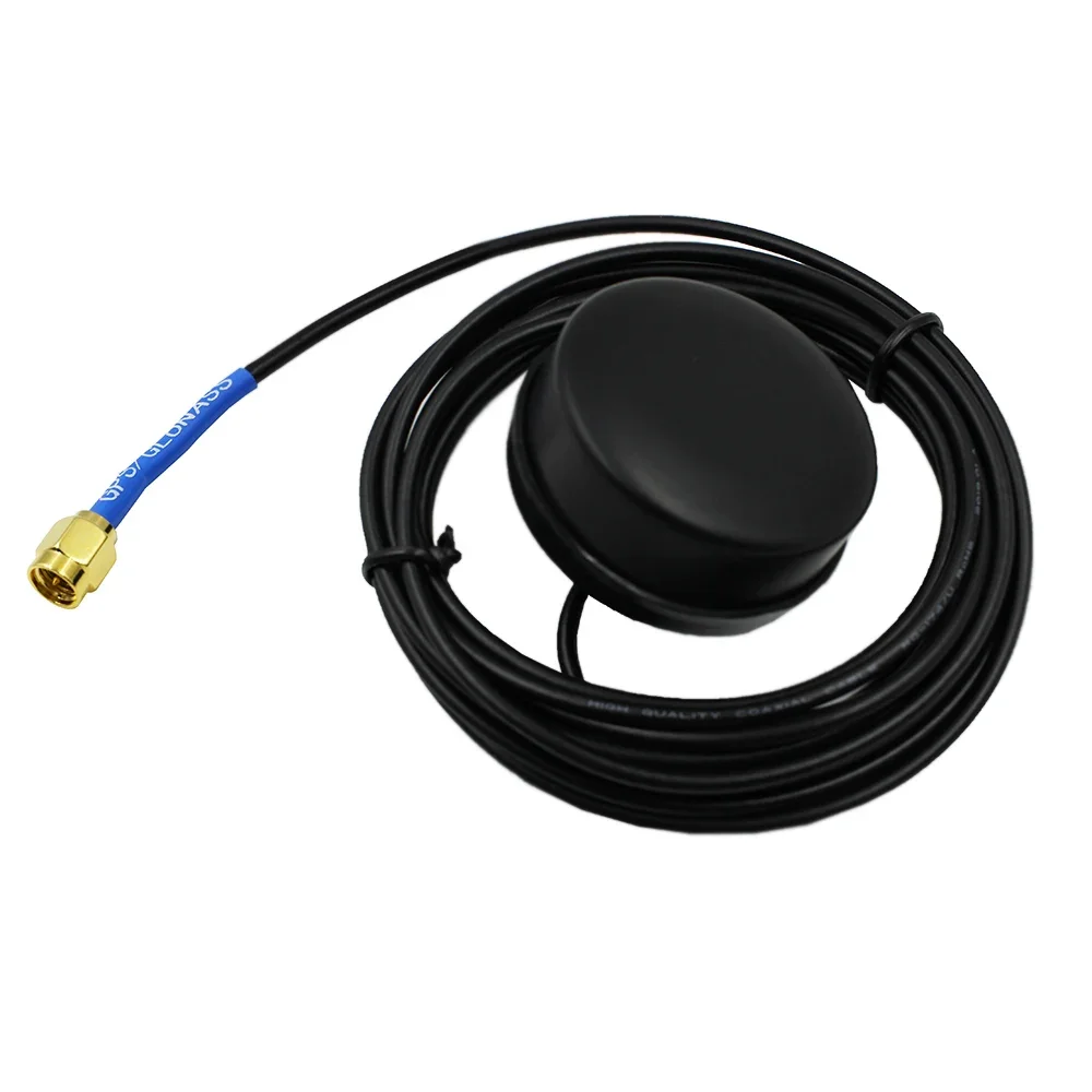 High Quality Qaterproof Car GLONASS L1 Signal Antenna GNSS Ans with L-Band SMA 3 Meters