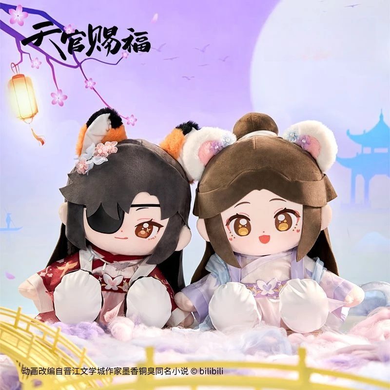 

Предпродажа, аниме Heaven Official's Blessing Xie Lian Hua Cheng, кукла, плюшевая фигурка, Коллекционная модель, квадратный элемент, коллекционный подарок