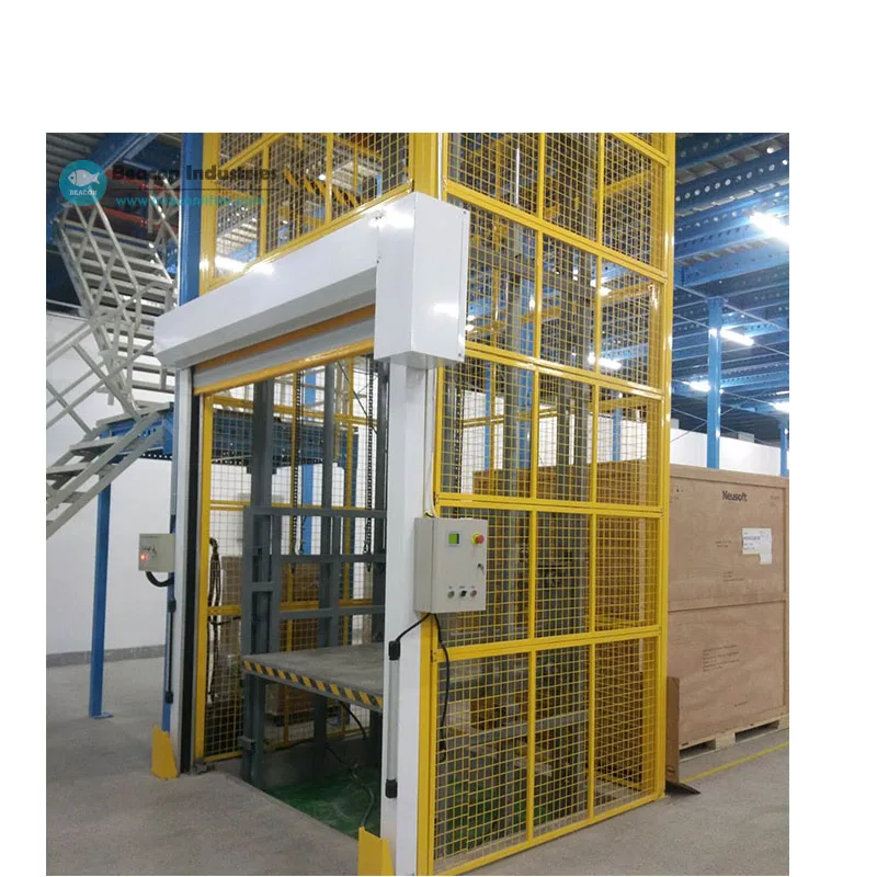 

Хорошее качество, 500 кг-10 тонн, вертикальный настенный грузовой подъемник для грузовых товаров, электрический грузовой подъемник, гидравлический лифт для склада