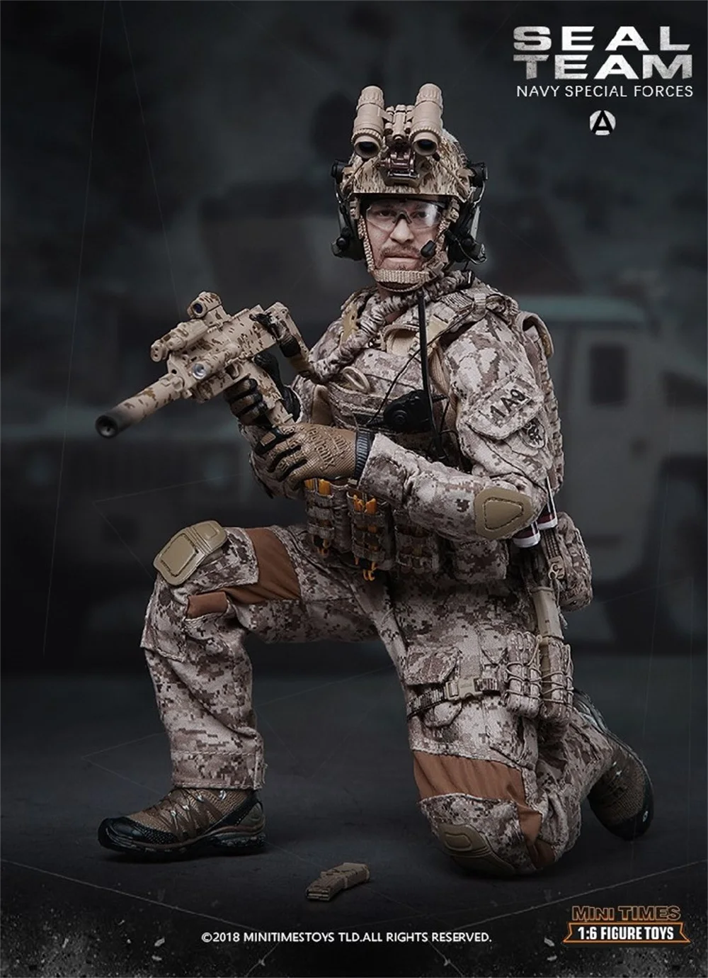 1/6 Minitimes M012 US Seal Team Captain Navy Special Force Team 6 Full Set Doll Figures Action For Fans Collection