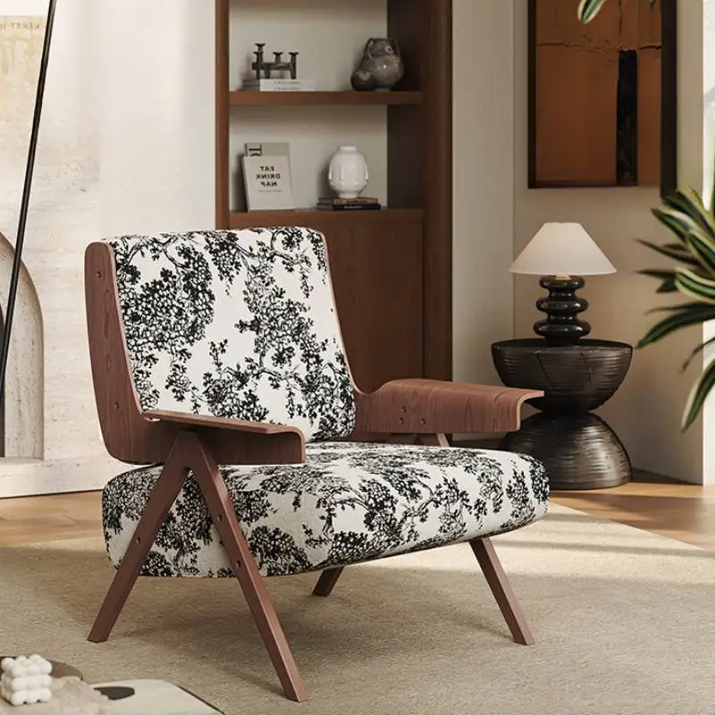 

Modern Nordic Armrest Chair Living Room Nonslip Reading Loungefly Lazy Chair Armchair Ergonomic Fotele Do Salonu Home Furniture
