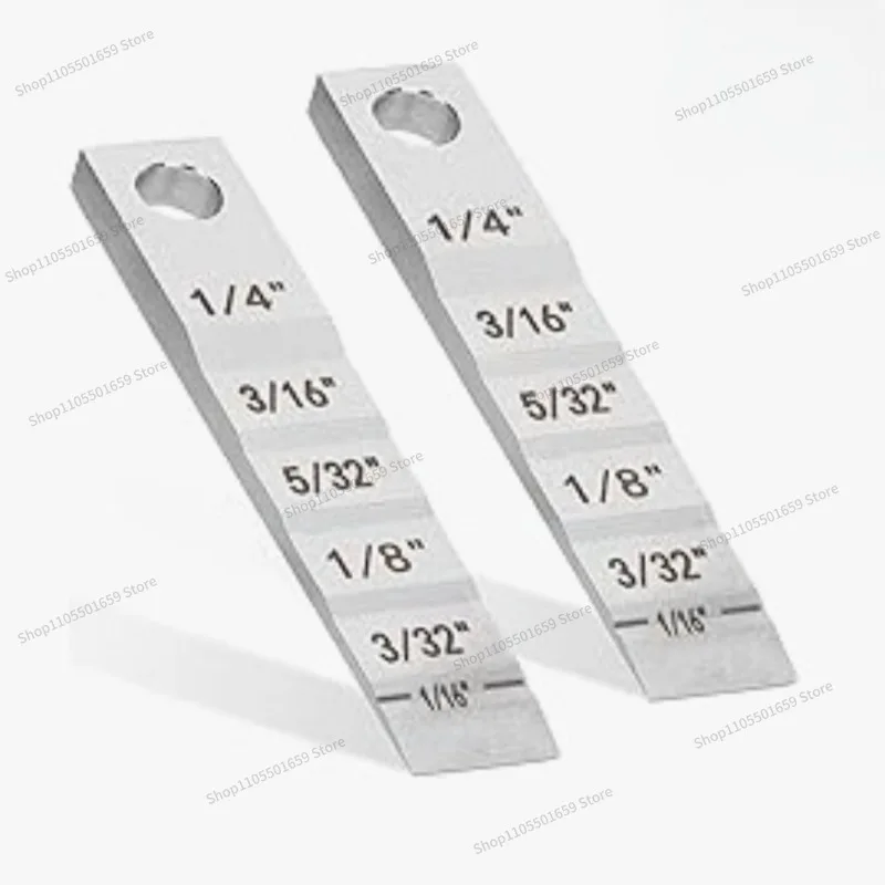 For 2 PCS 2130 Small Pipe Spacer Wedge Stepped Guage